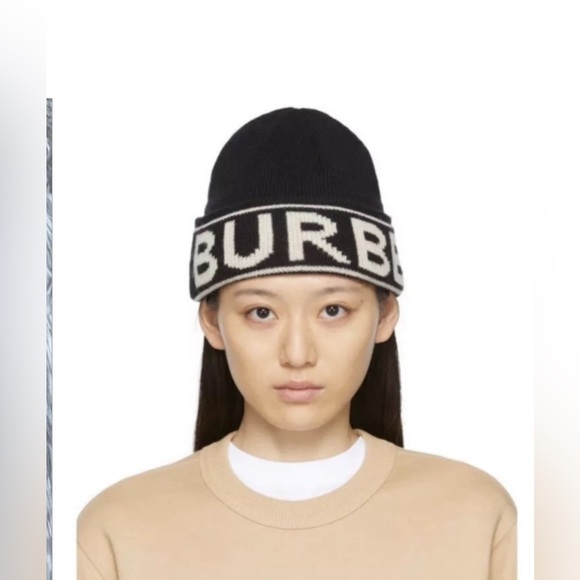 Burberry unisex beanie hat - Picture 3 of 13